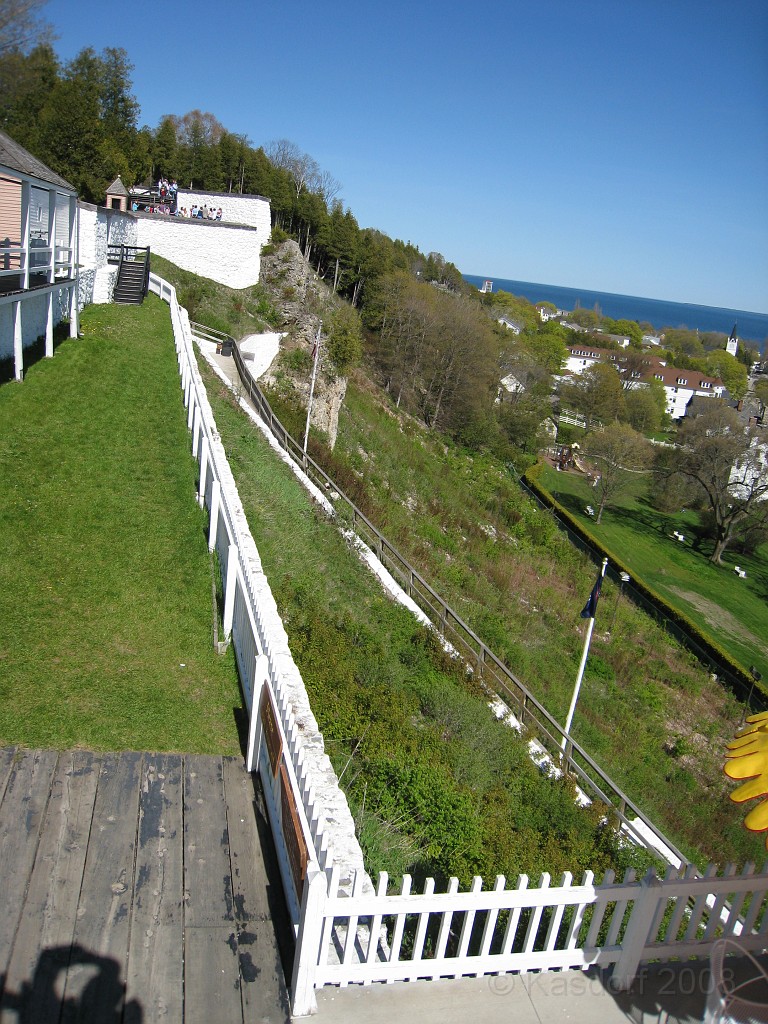 Mackinaw Island Area May 2008 0832.jpg - May 24 2008 a trip to Mackinac City for a 5 M race and a visit to Mackinac Island. A day to the UP, Paradise, Whitefish Point and Tahquamen Falls. This was followed by trips to Petoskey and Charlevoix.